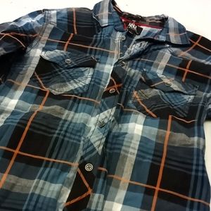 Rock & Republic Men's Plaid Button Down